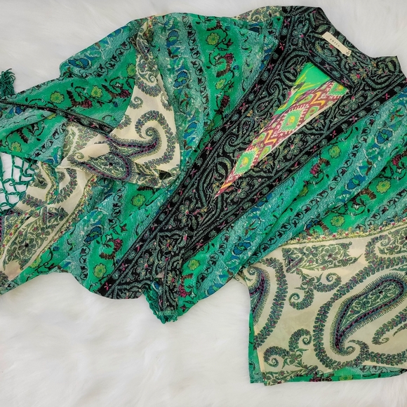 "Entro" women's boho kimono - Picture 4 of 10